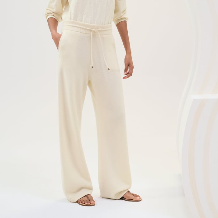 Blanc Naturel Cashmere Pants