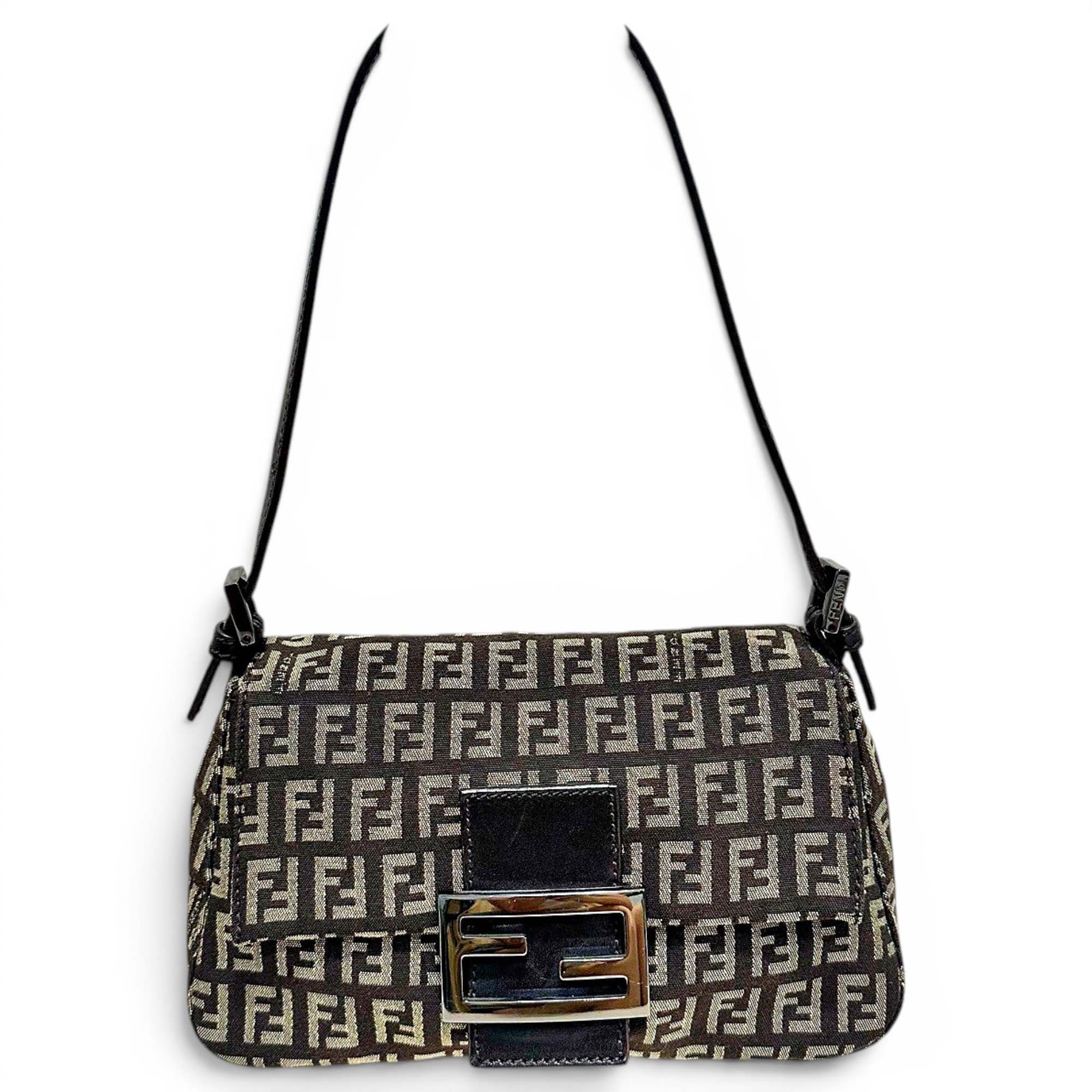 Baguette leather handbag
