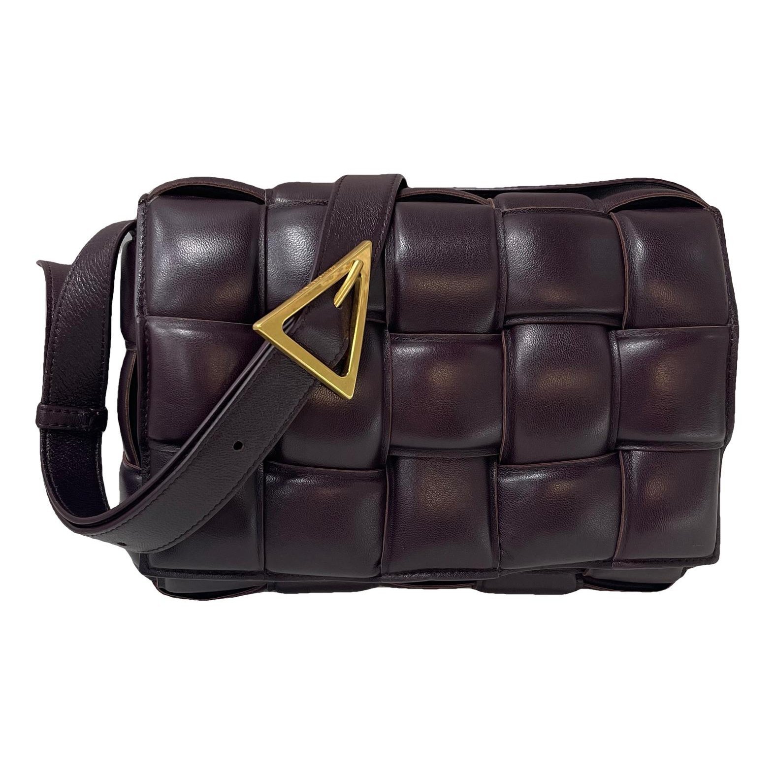 Cassette Padded leather handbag