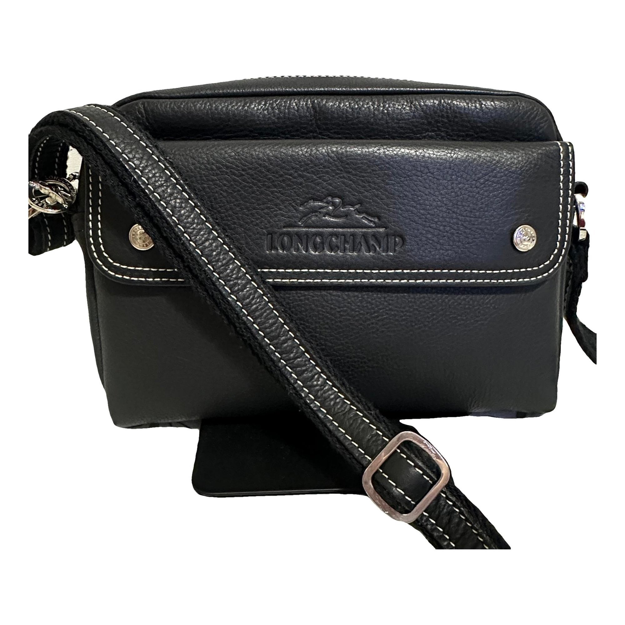 Leather crossbody bag