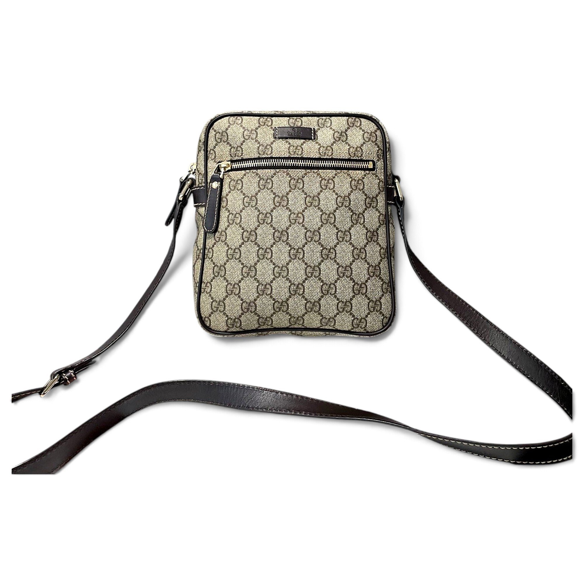 GG Marmont Zip Messenger cloth handbag