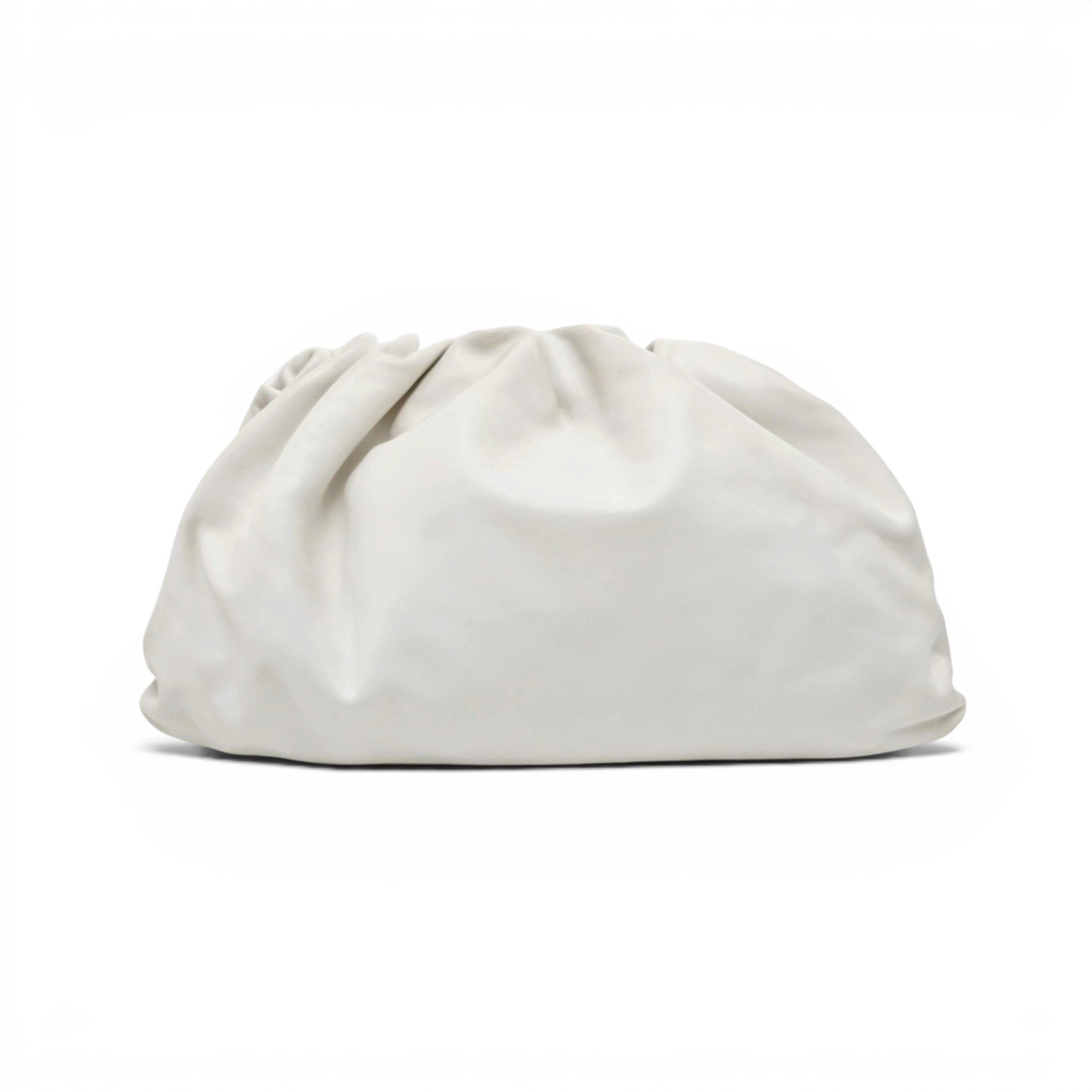 Pouch leather handbag
