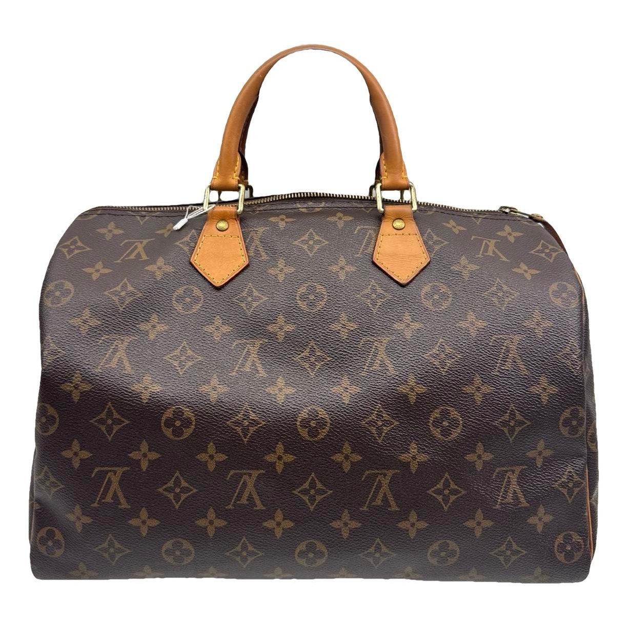 Speedy leather handbag