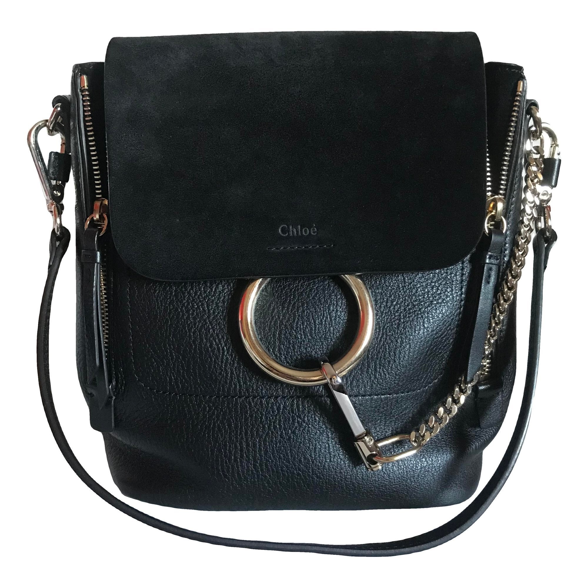 Faye leather backpack