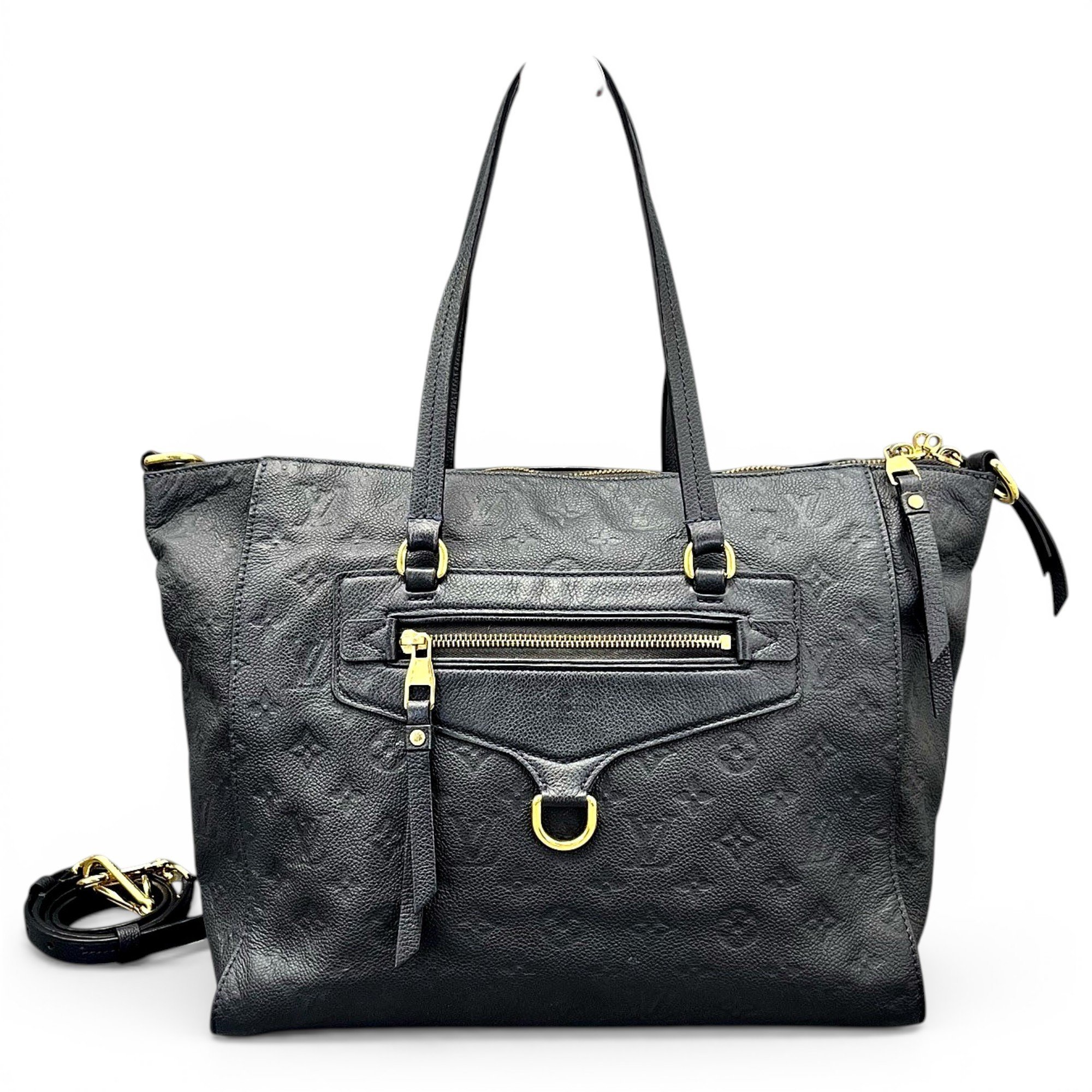 Lumineuse leather handbag