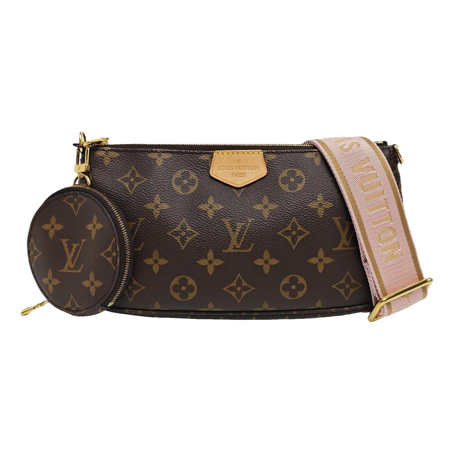 Maxi Multi Pochette Accessoires leather handbag