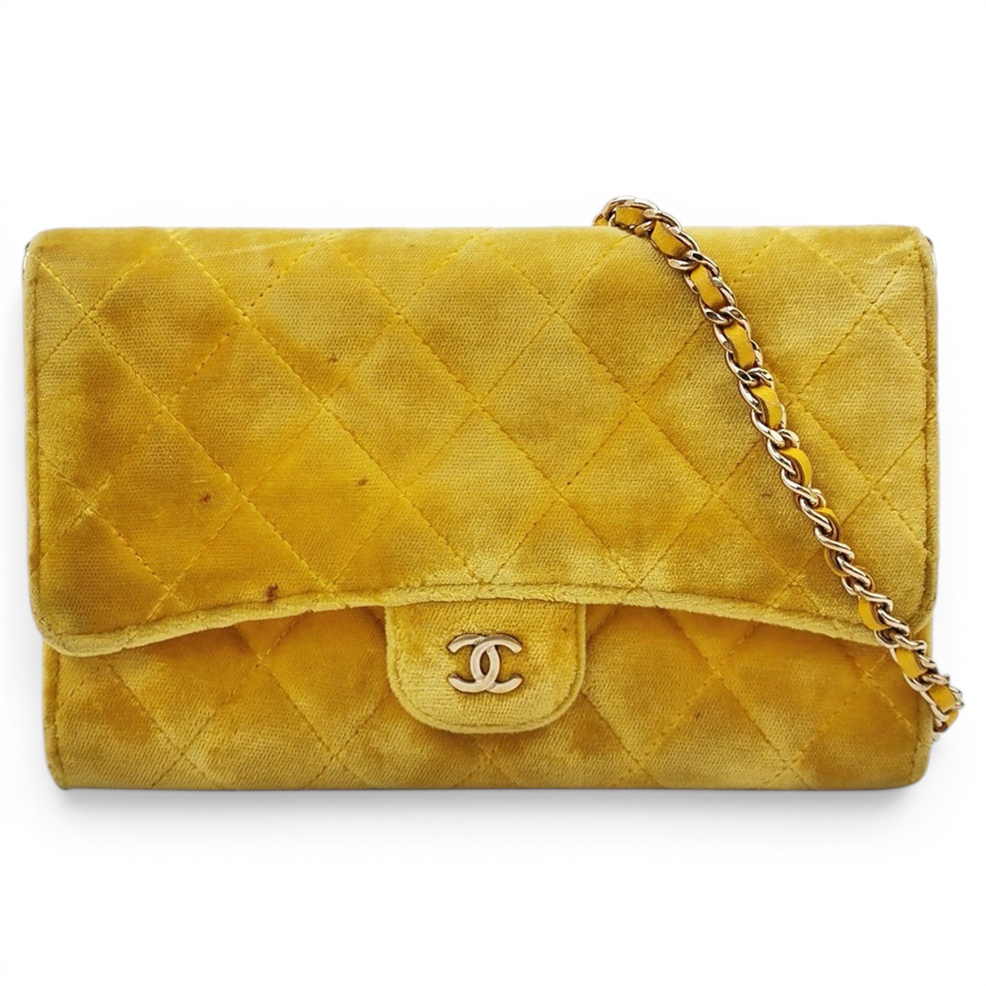 Velvet handbag