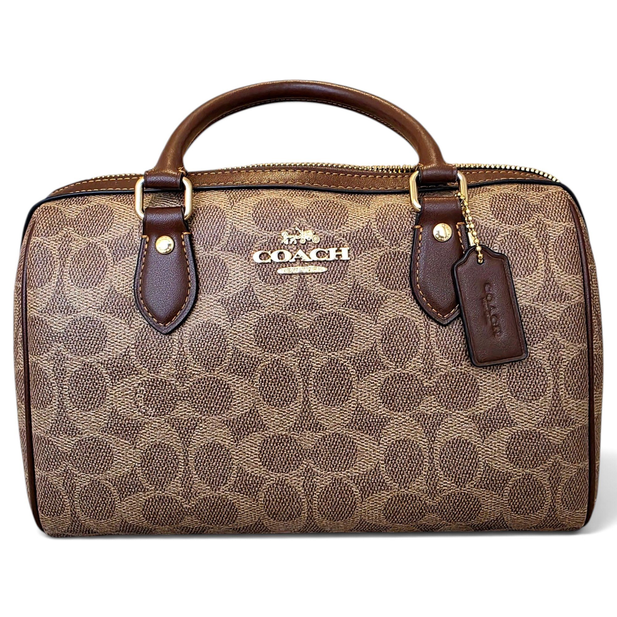 Rowan leather bowling bag