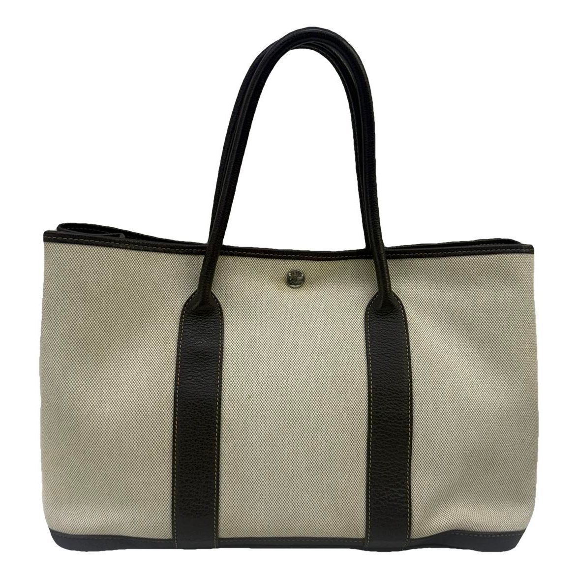 Hermes Garden Party Handbag Beige