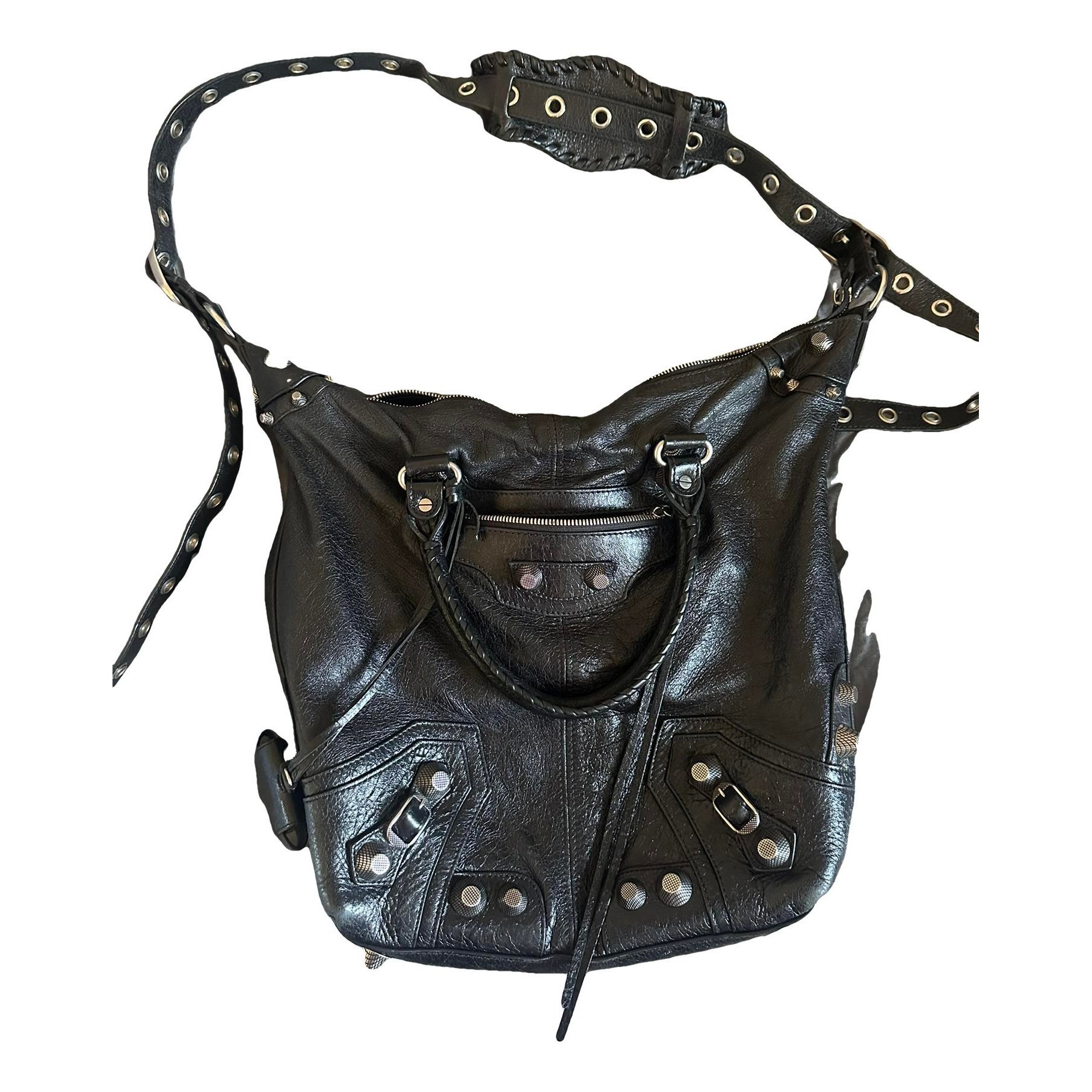 Le Cagole leather handbag