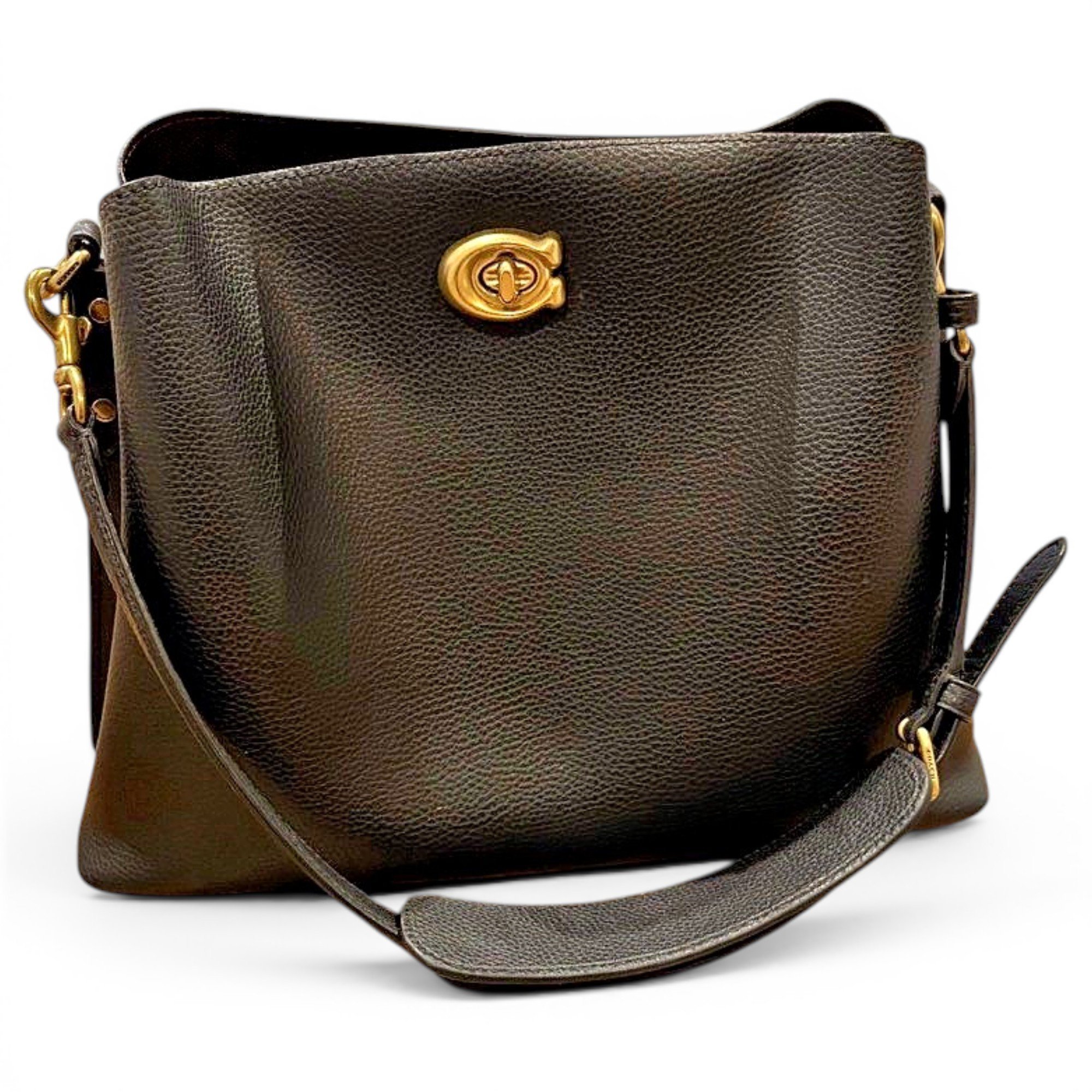 Leather handbag