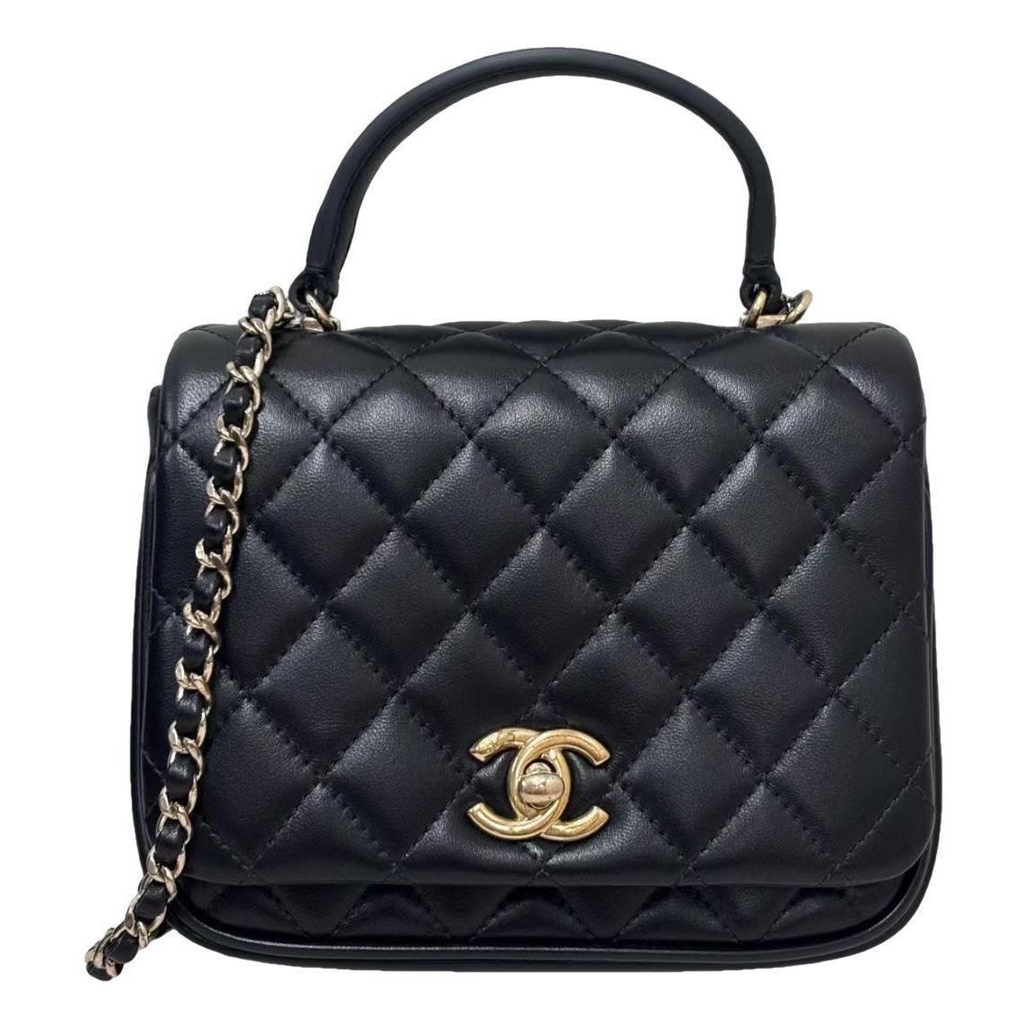 Leather handbag