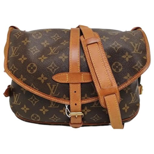 Saumur leather crossbody bag