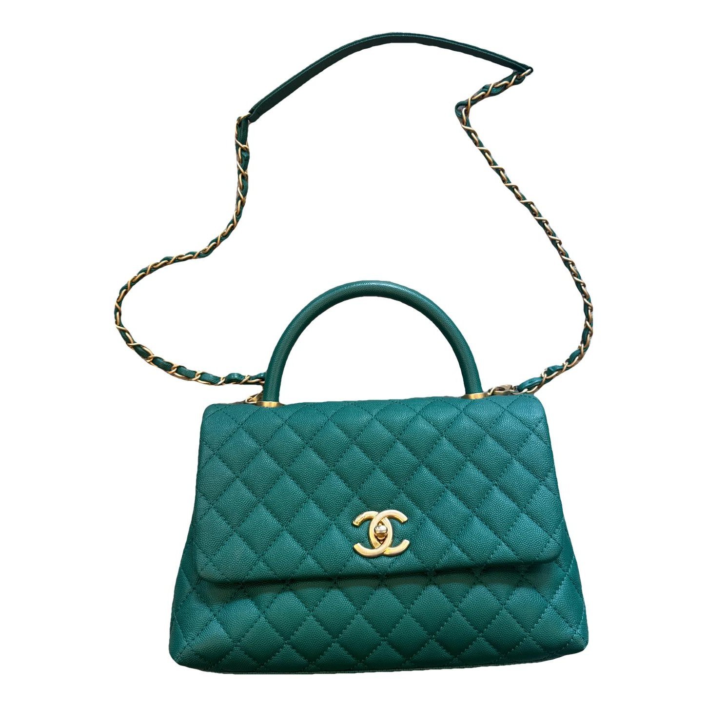 Coco Handle leather handbag