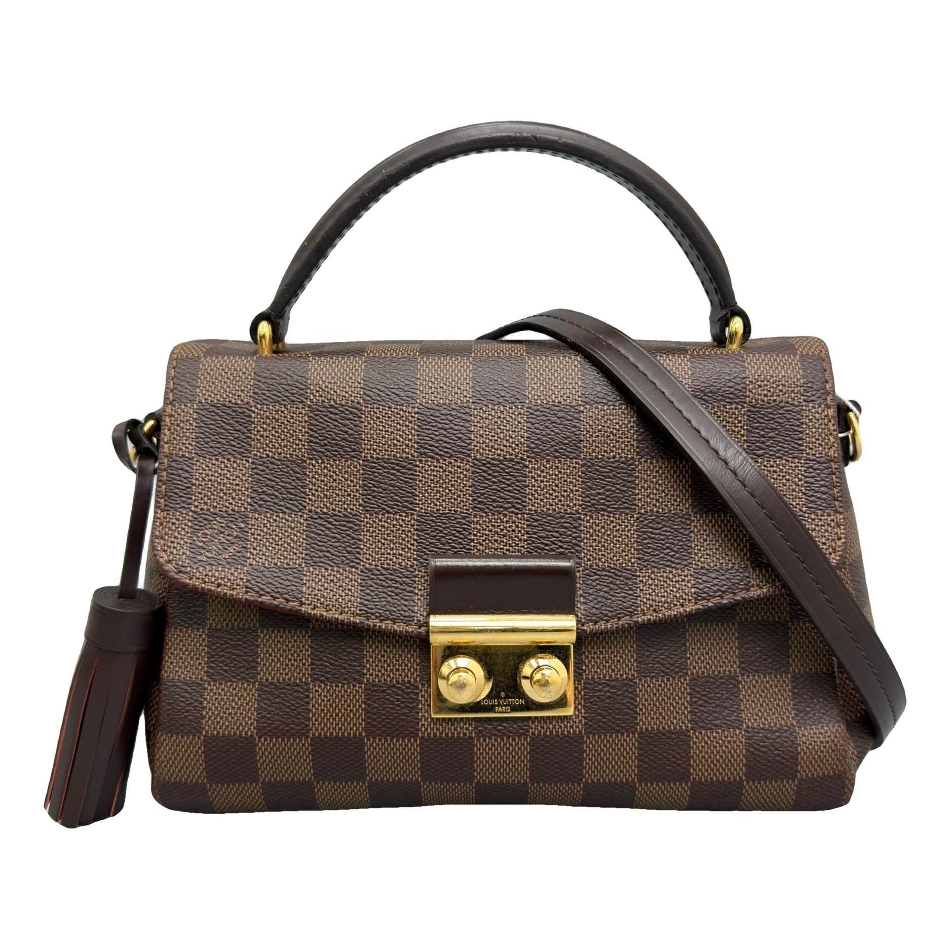 Croisette leather handbag