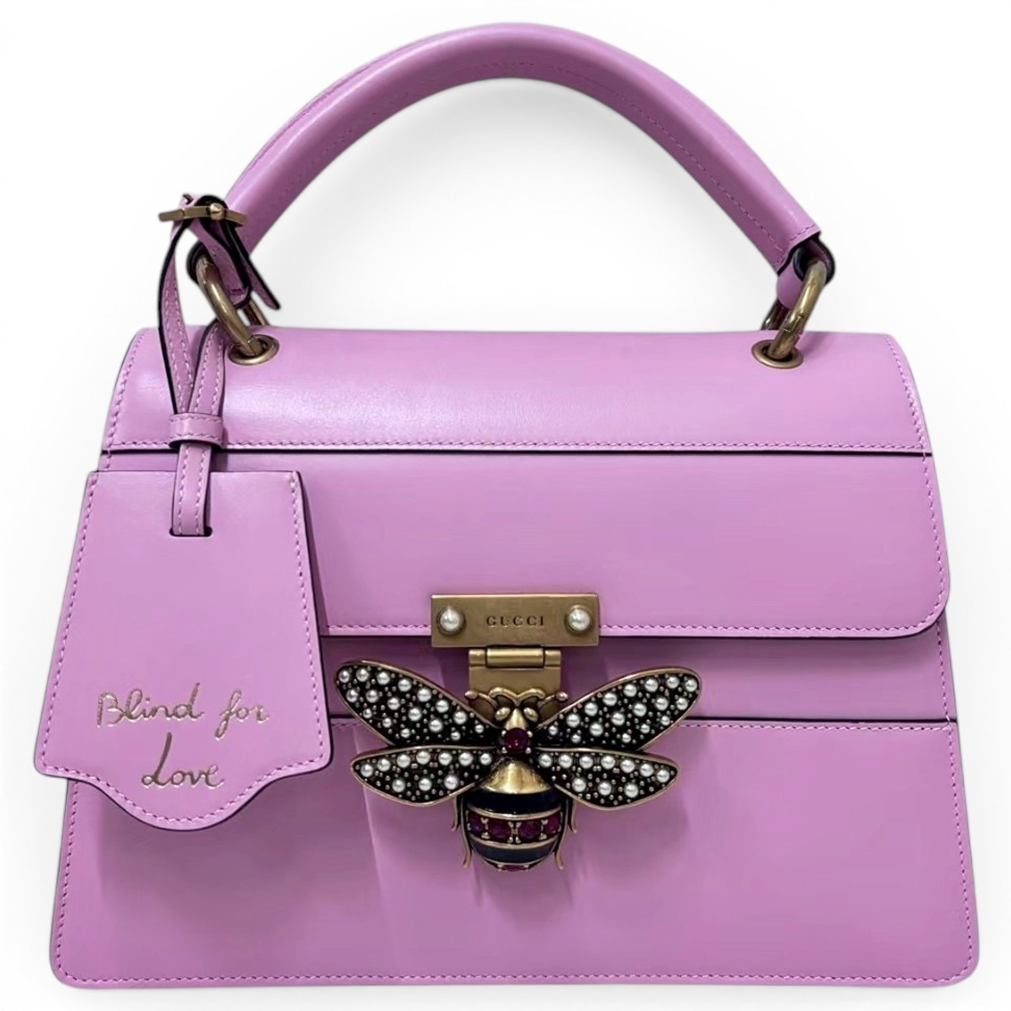 Queen Margaret leather handbag