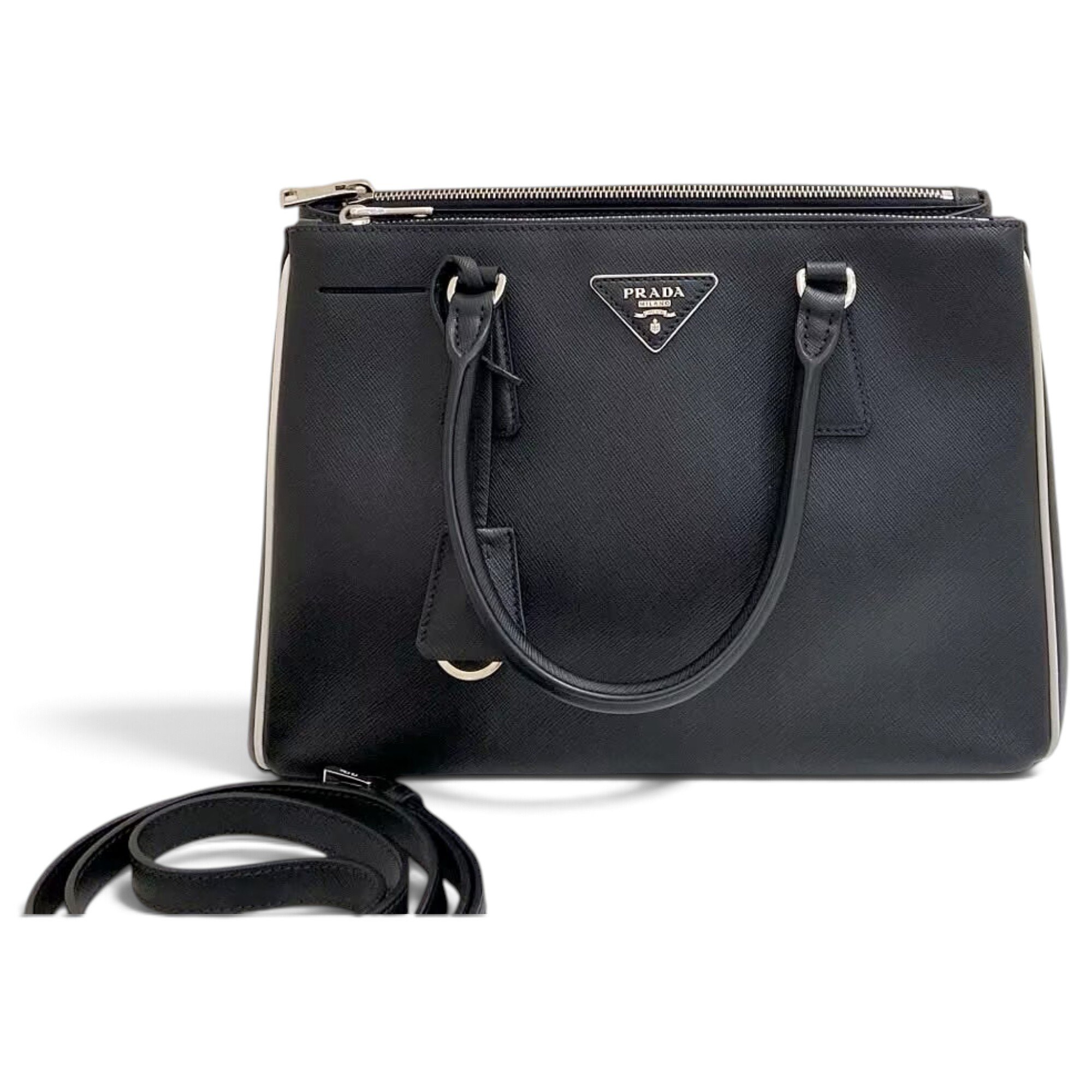 Galleria leather handbag