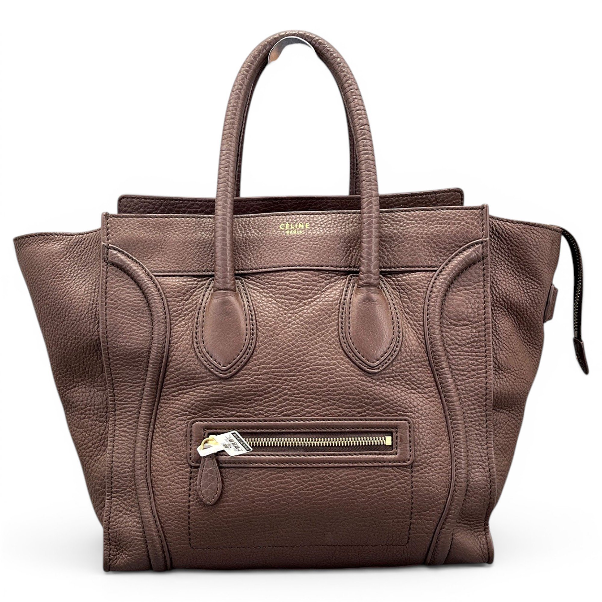 Luggage leather handbag