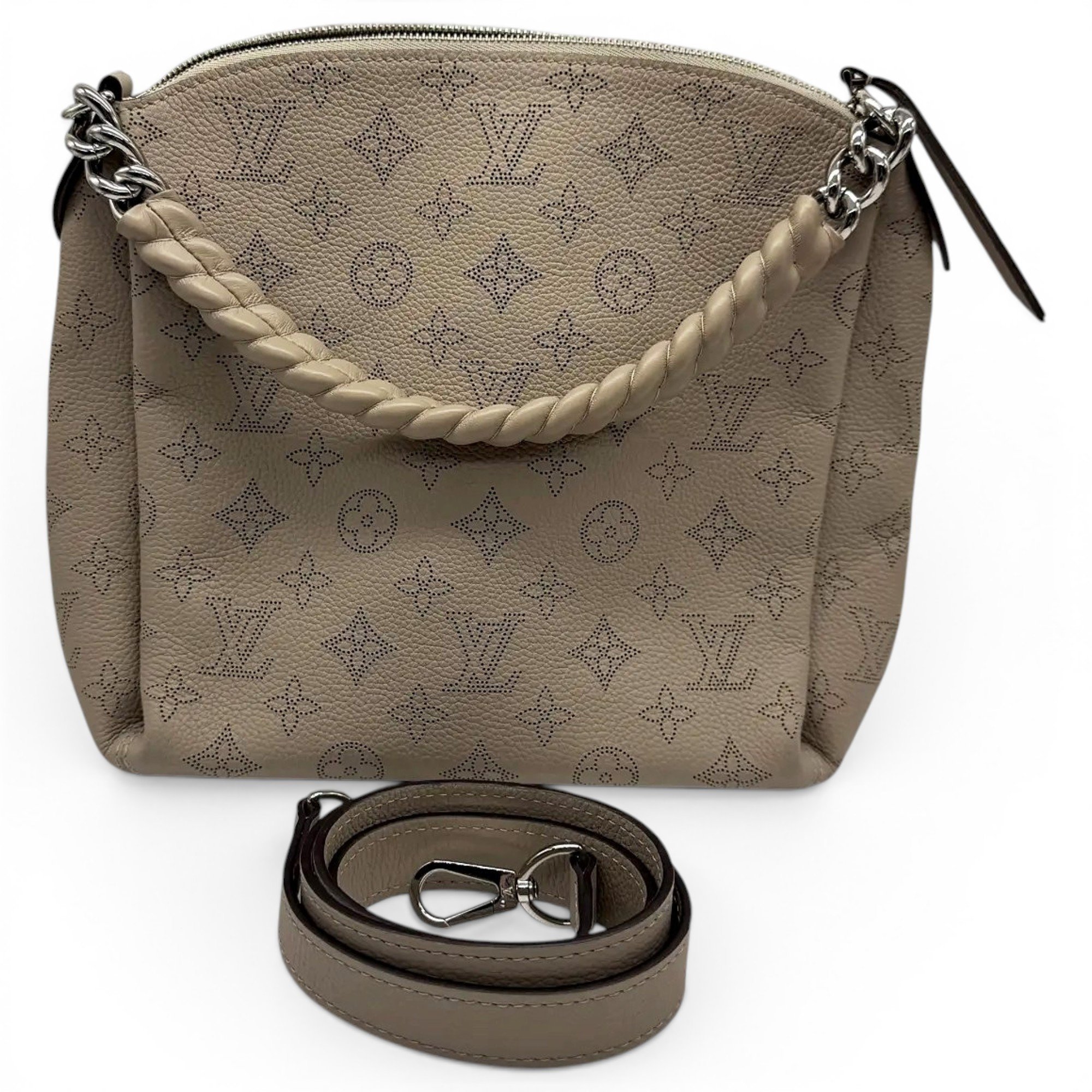 Chaîne Babylone leather crossbody bag