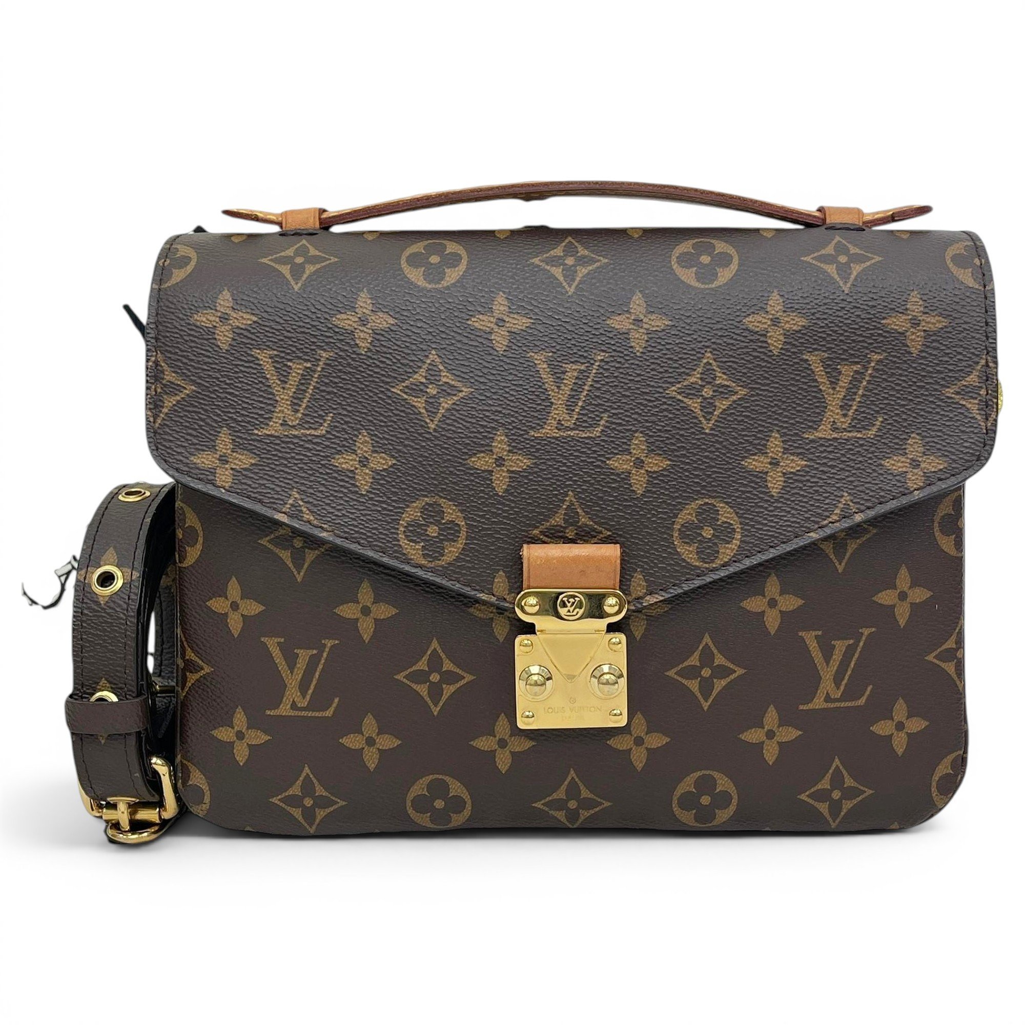 Metis leather handbag