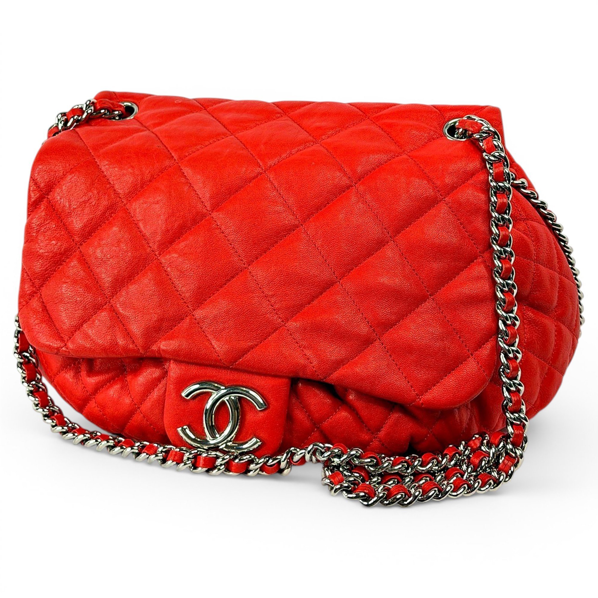 Chain Around leather handbag