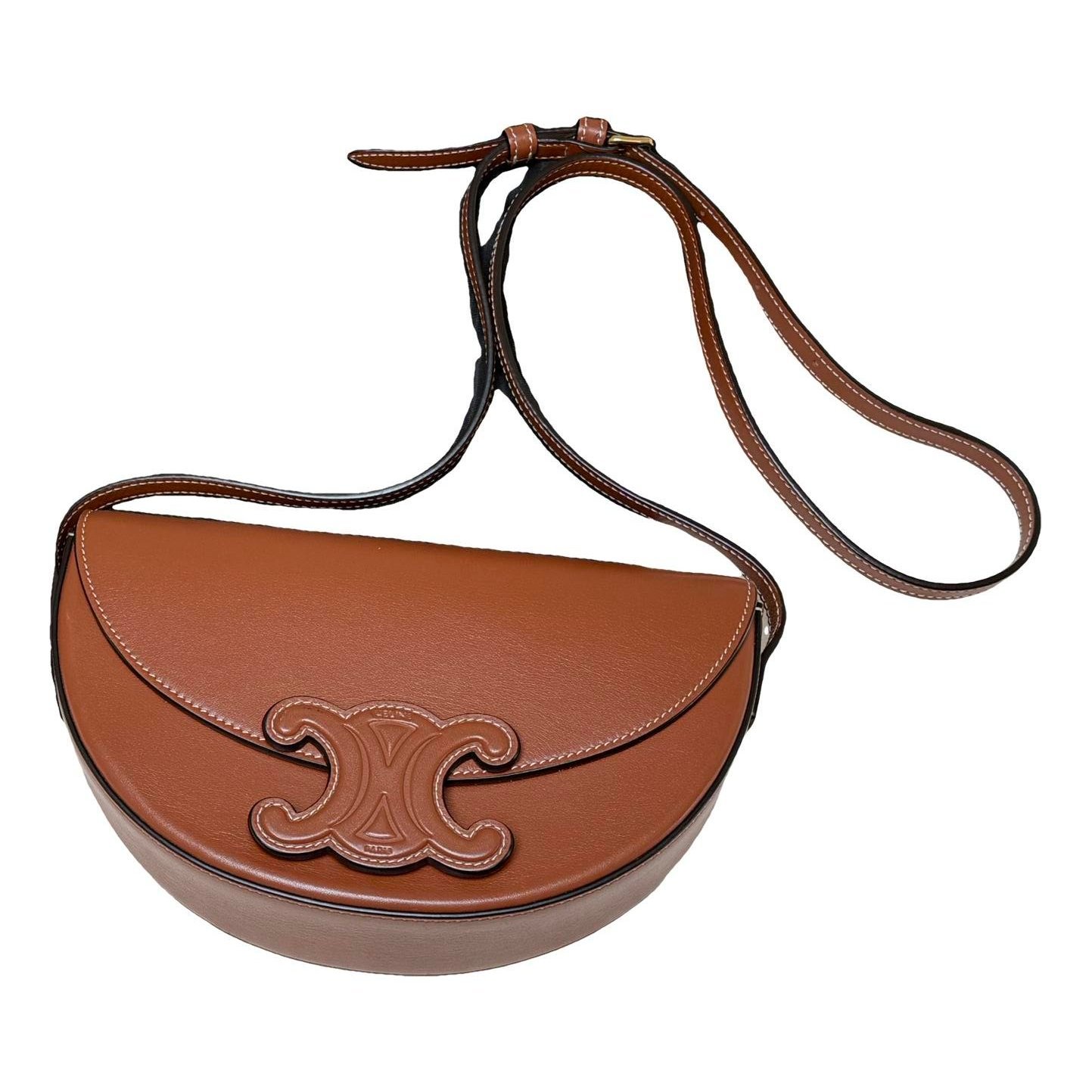 Leather crossbody bag