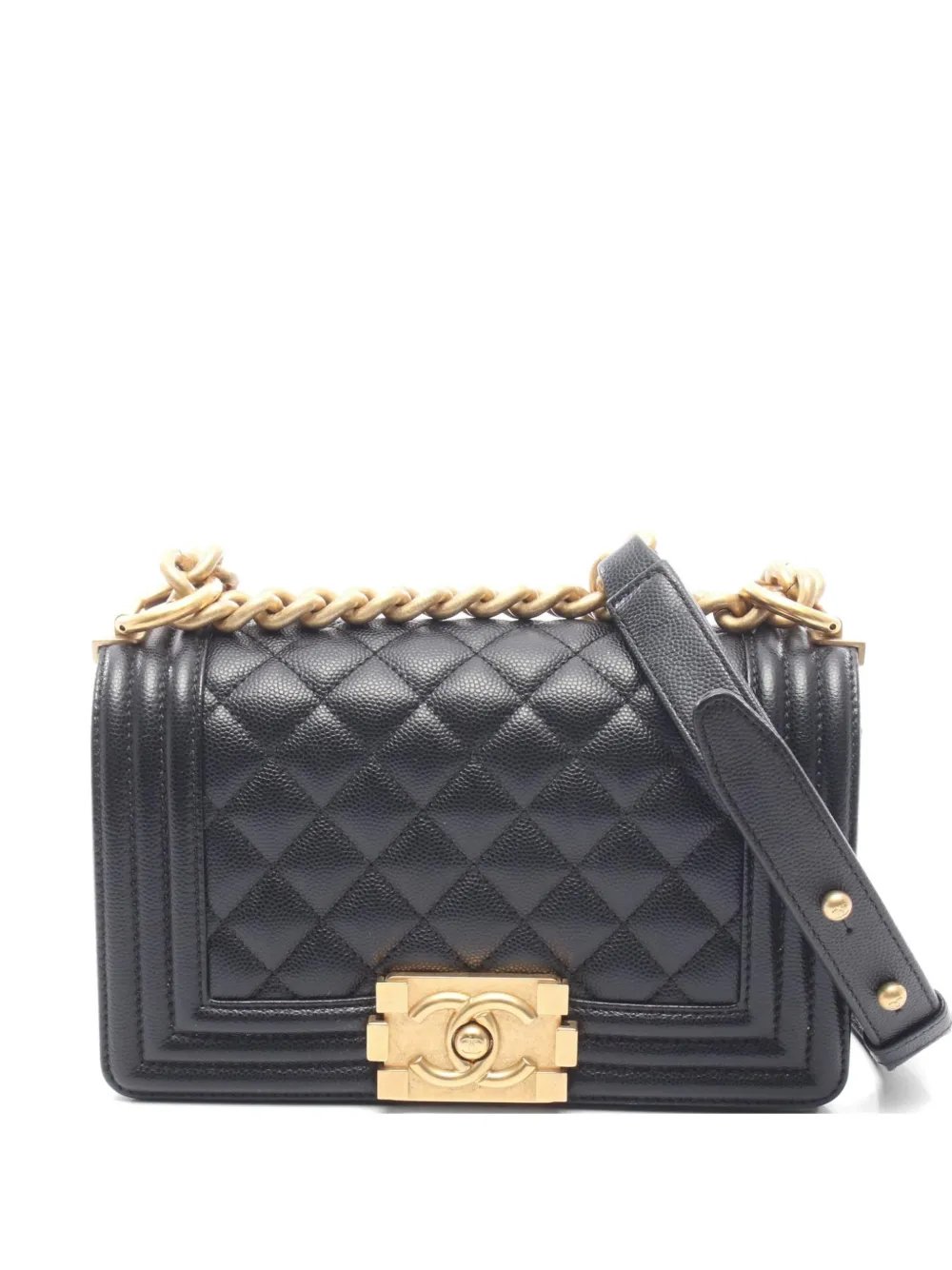 2019 Boy Chanel Caviar-leather mini bag