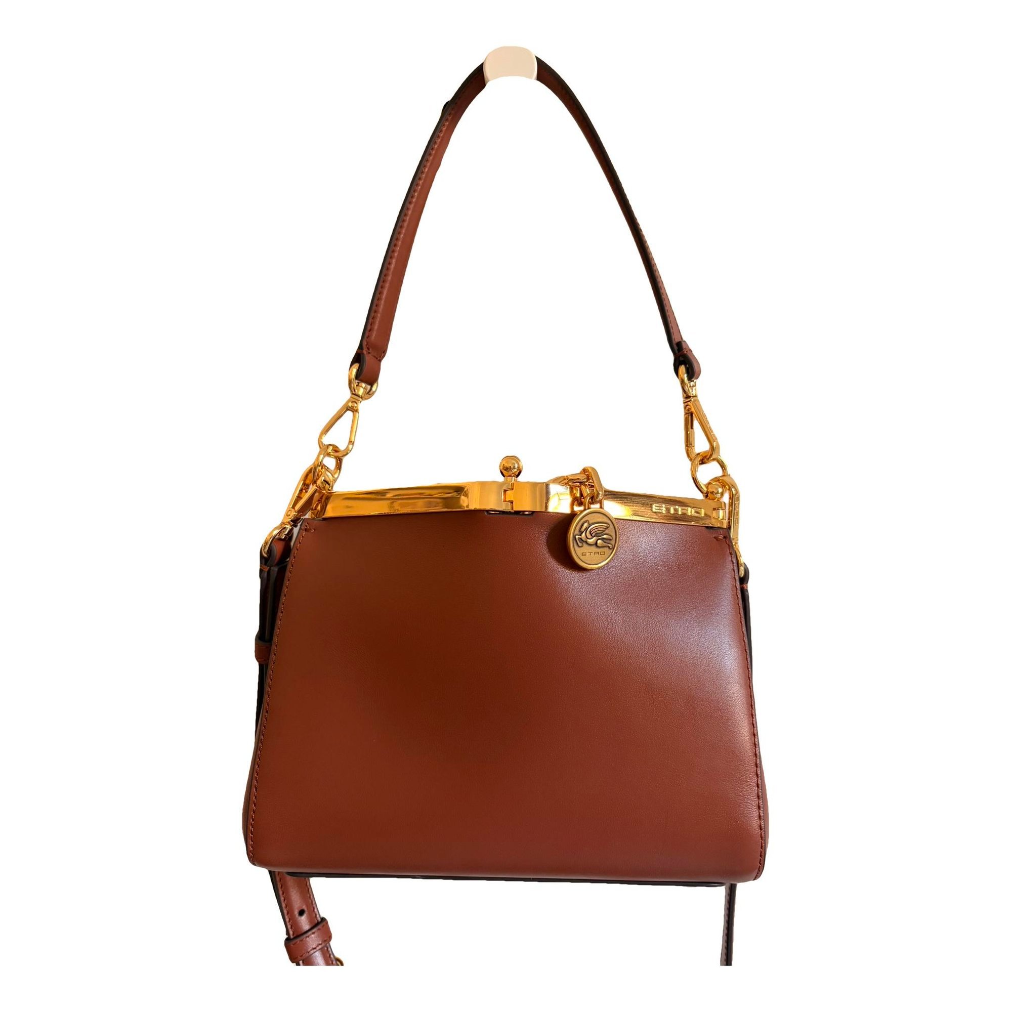 Vela leather handbag