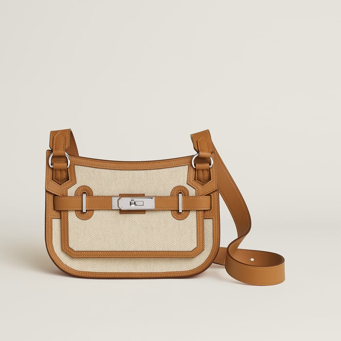 Jypsiere Mini Toile & Cuir Bag