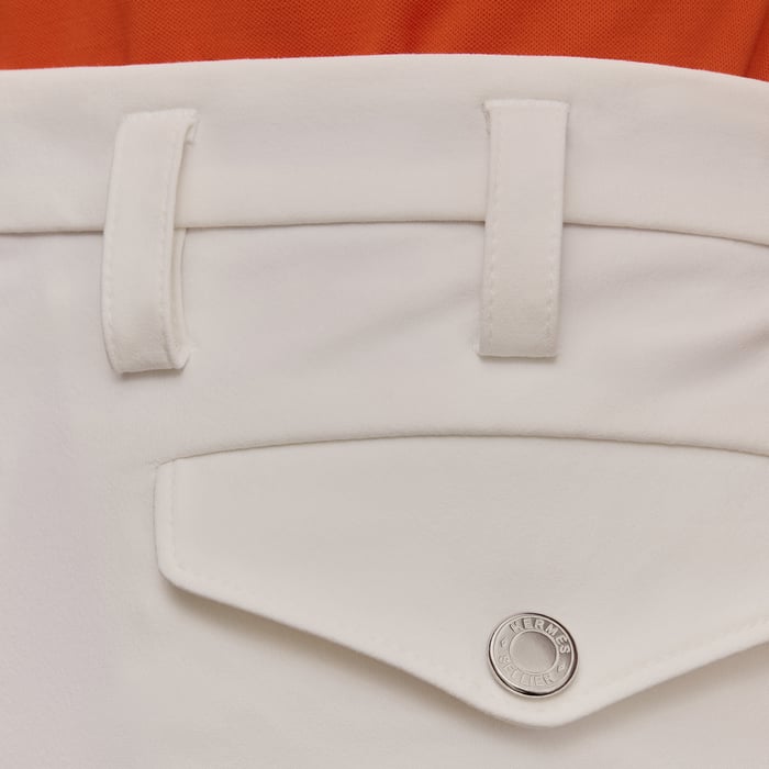 Blanc Calça De Montaria Jump