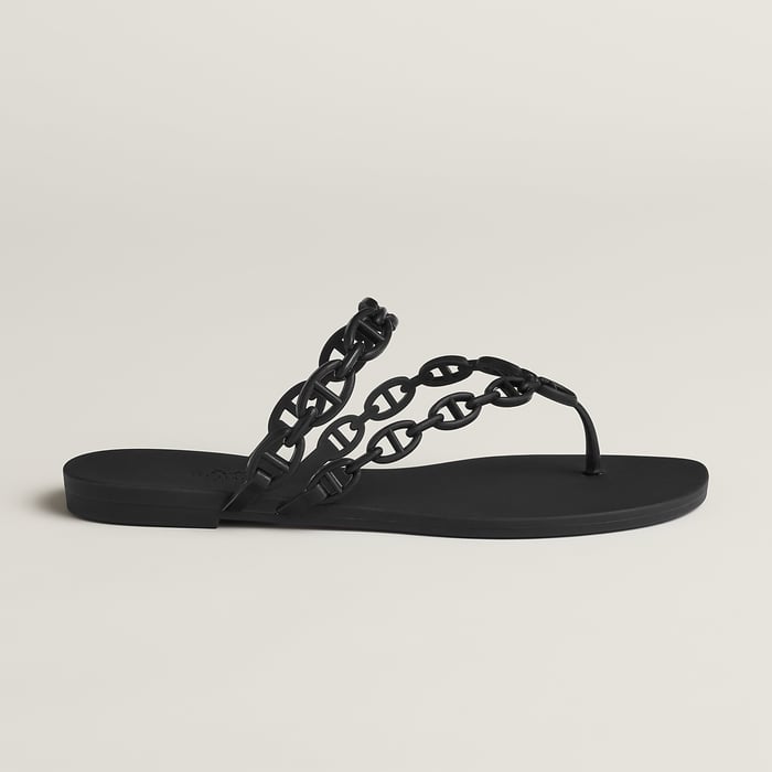 Noir Island Sandal