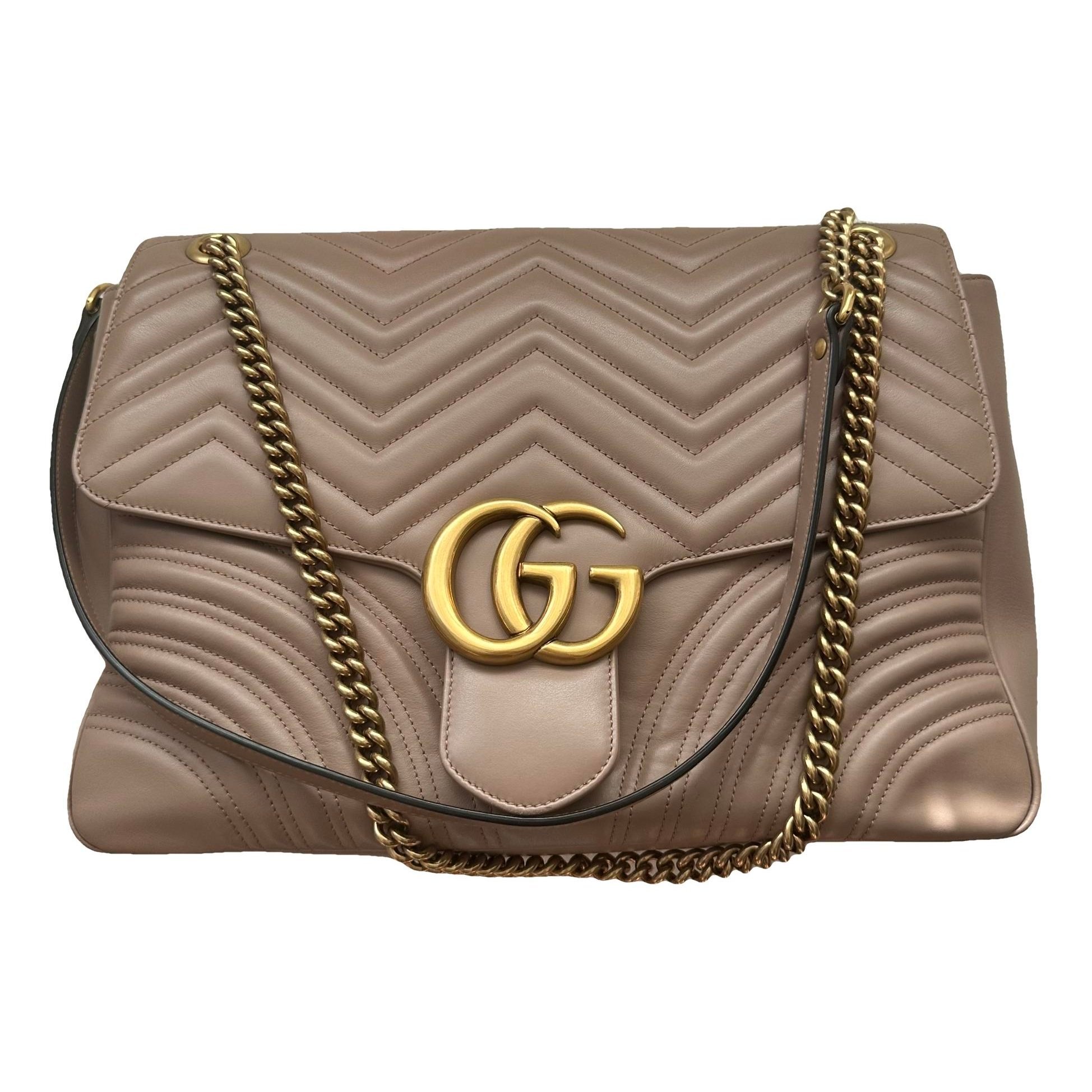 GG Marmont Chain Flap leather crossbody bag