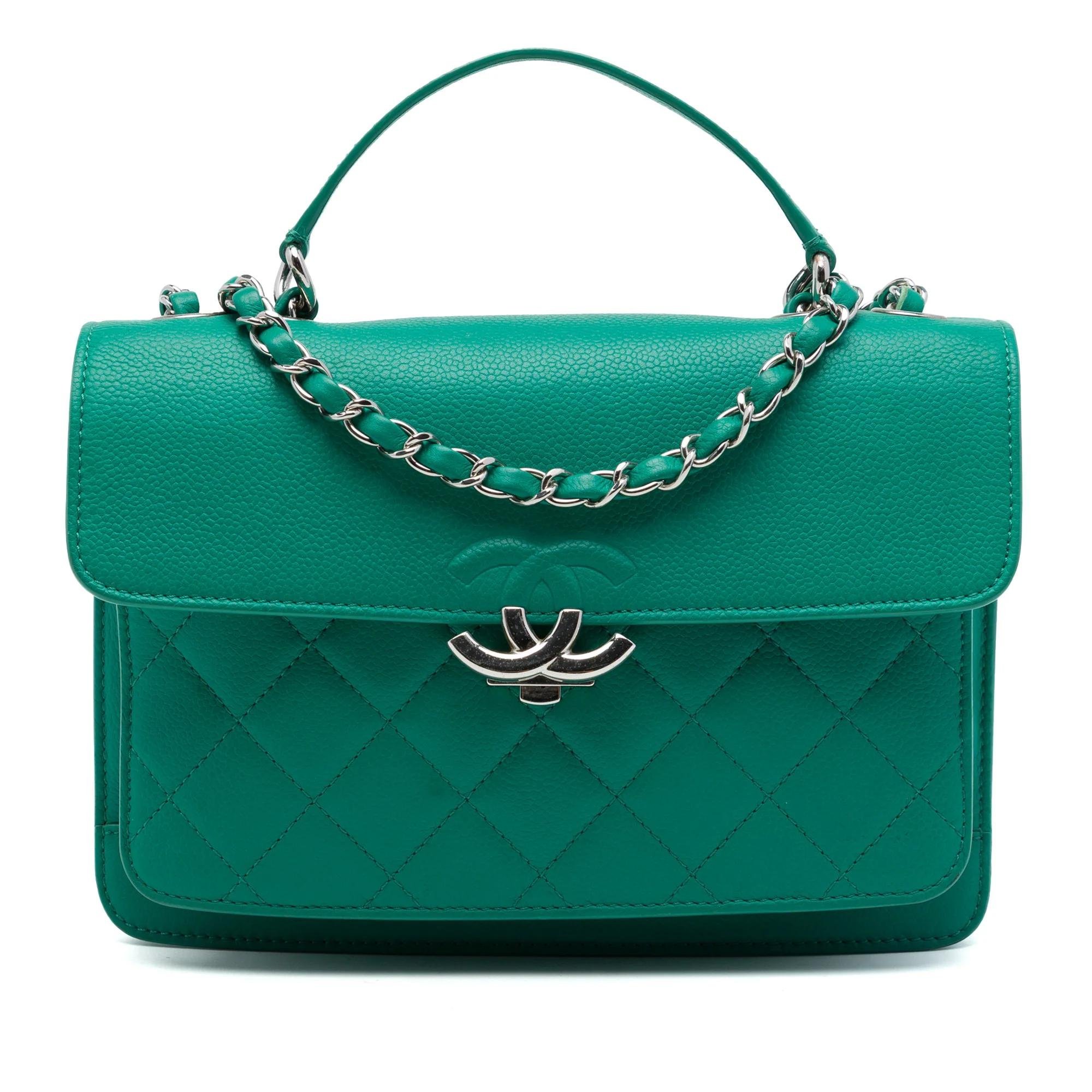 Leather handbag