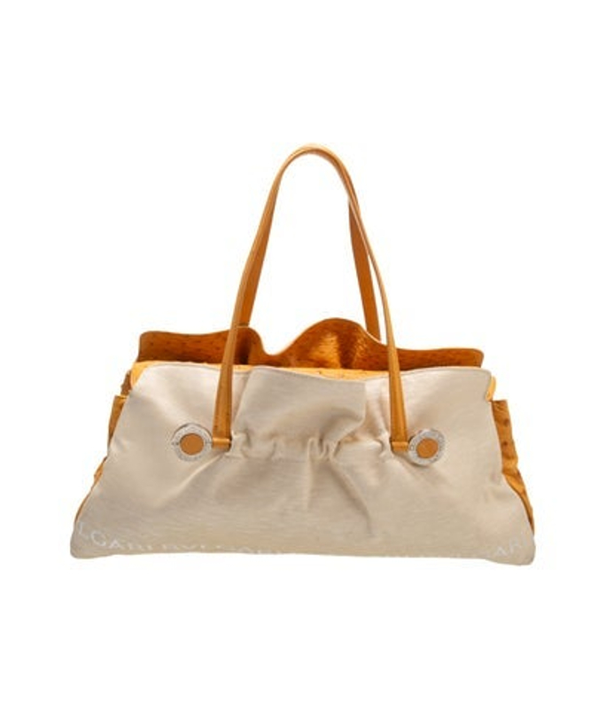 Bvlgari Canvas Shoulder Bag