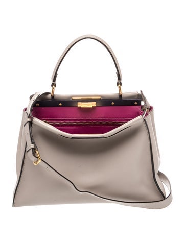 Leather Peekaboo Medium