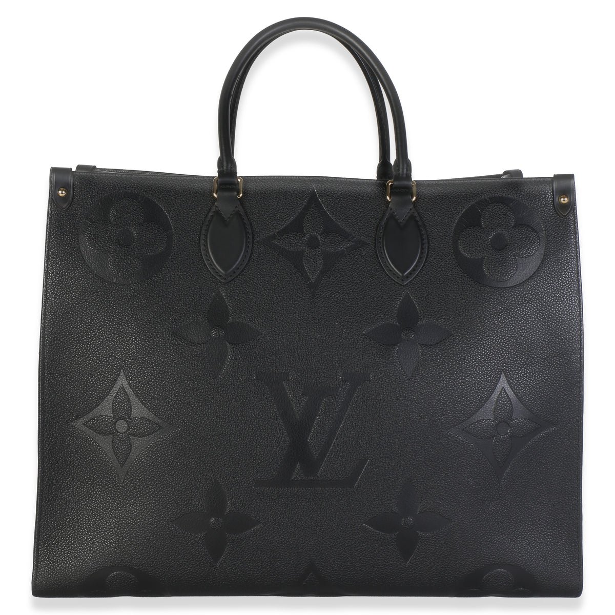 Louis Vuitton Black Giant Monogram Empreinte Onthego GM