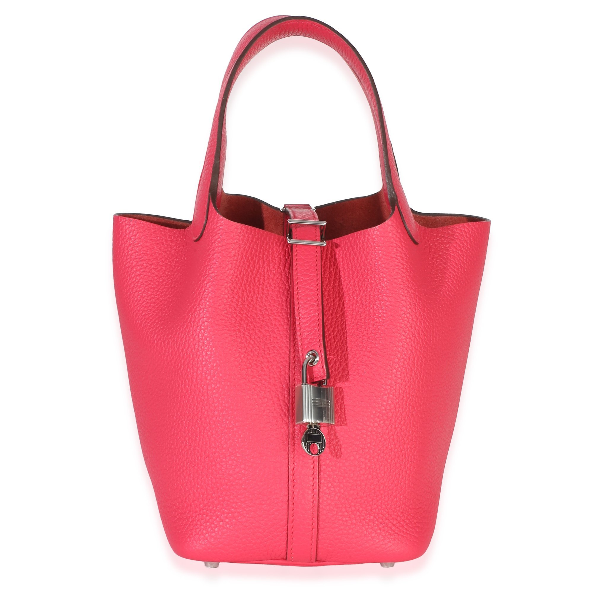 Hermes Kelly Handbag Clemence Leather 1837