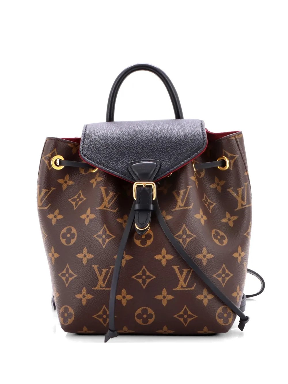 Montsouris NM Monogram Canvas with Leather BB backpack
