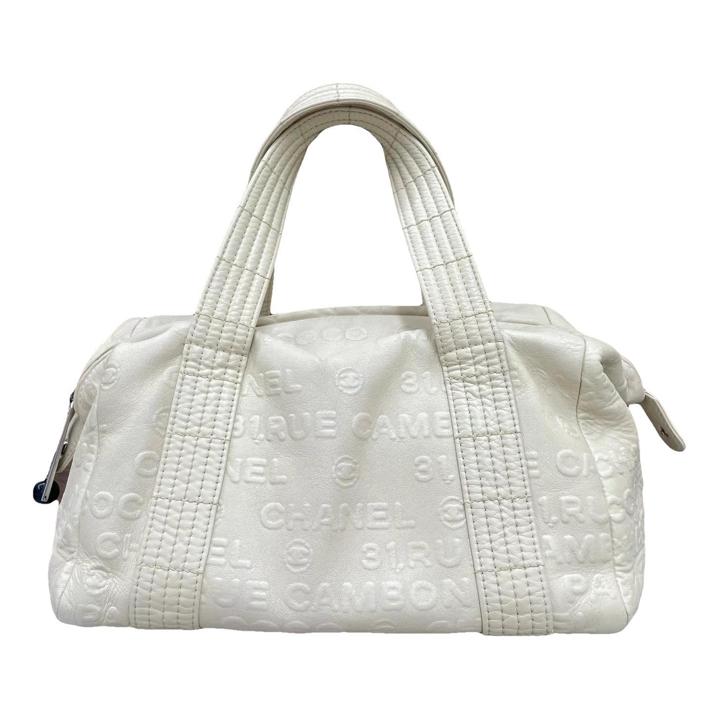Leather tote