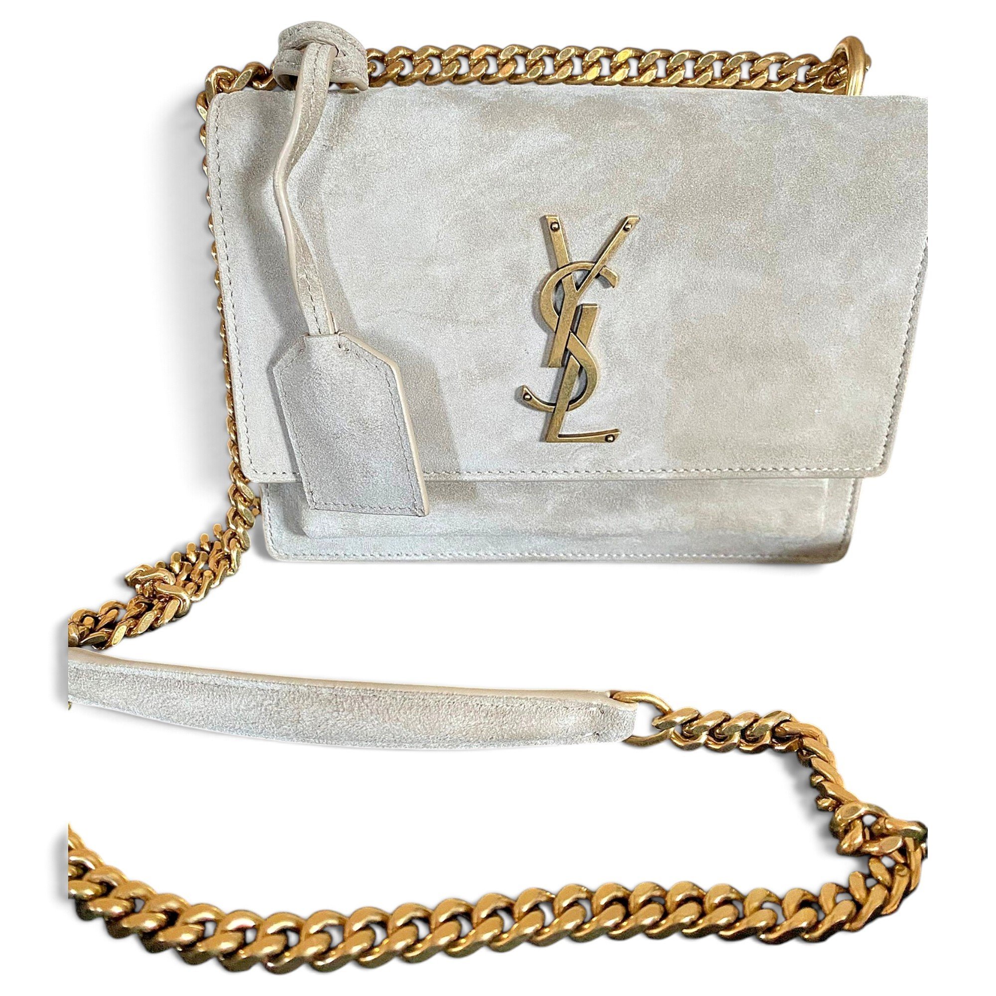 Sunset leather crossbody bag
