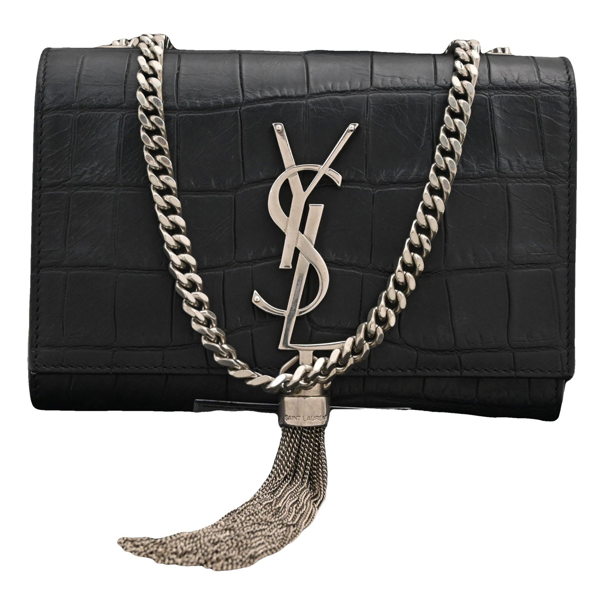 Pompom Kate leather handbag