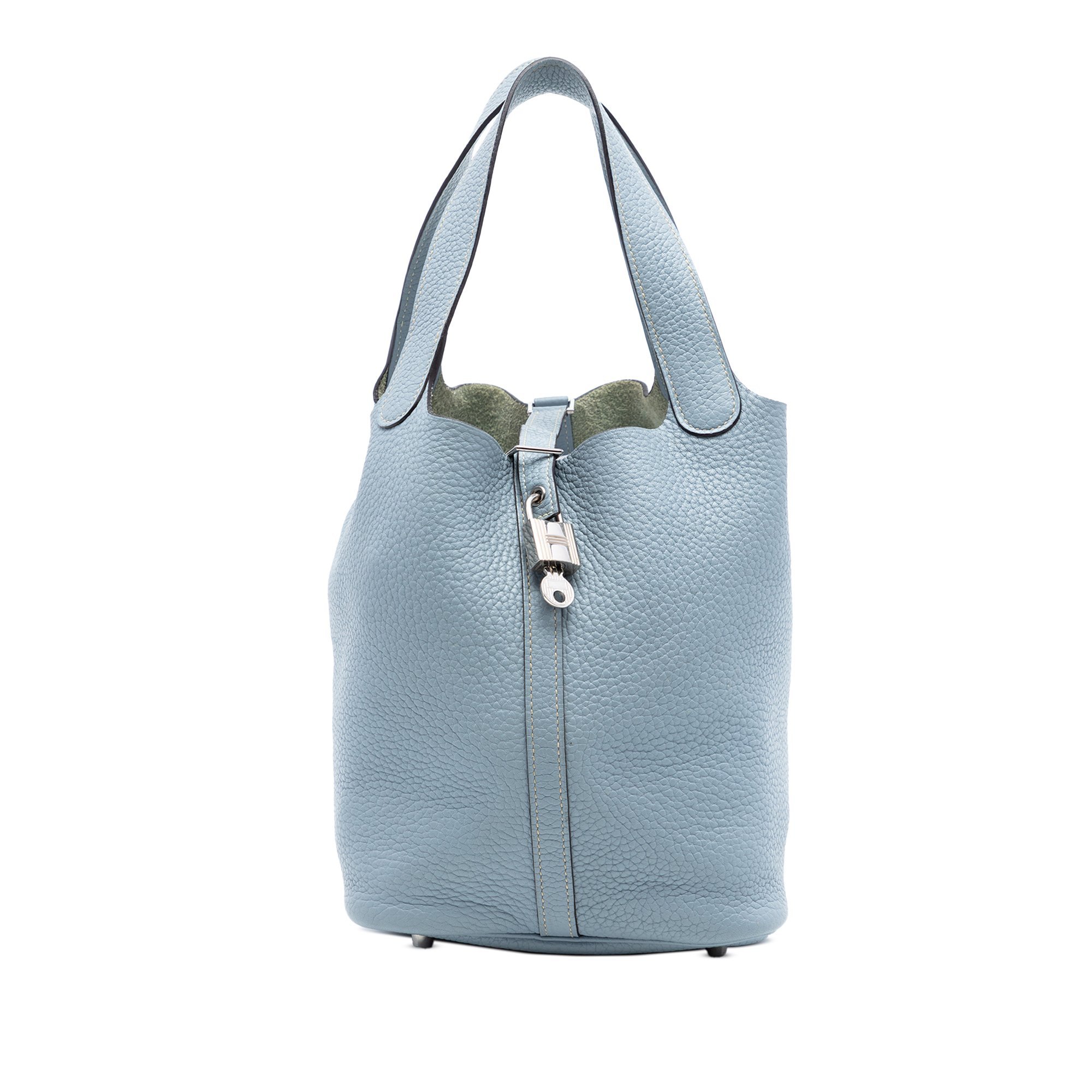 Picotin leather handbag