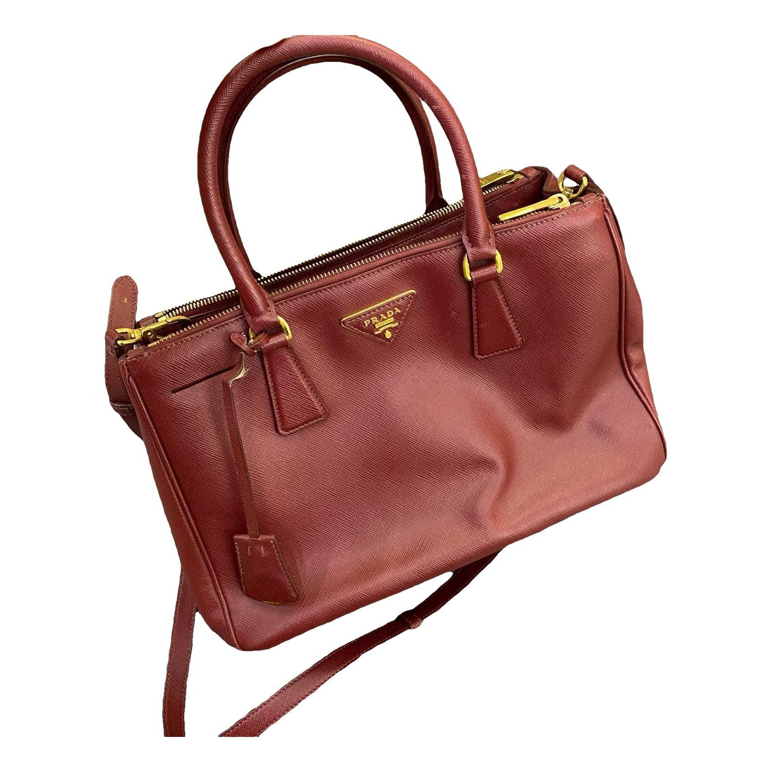 Galleria leather handbag