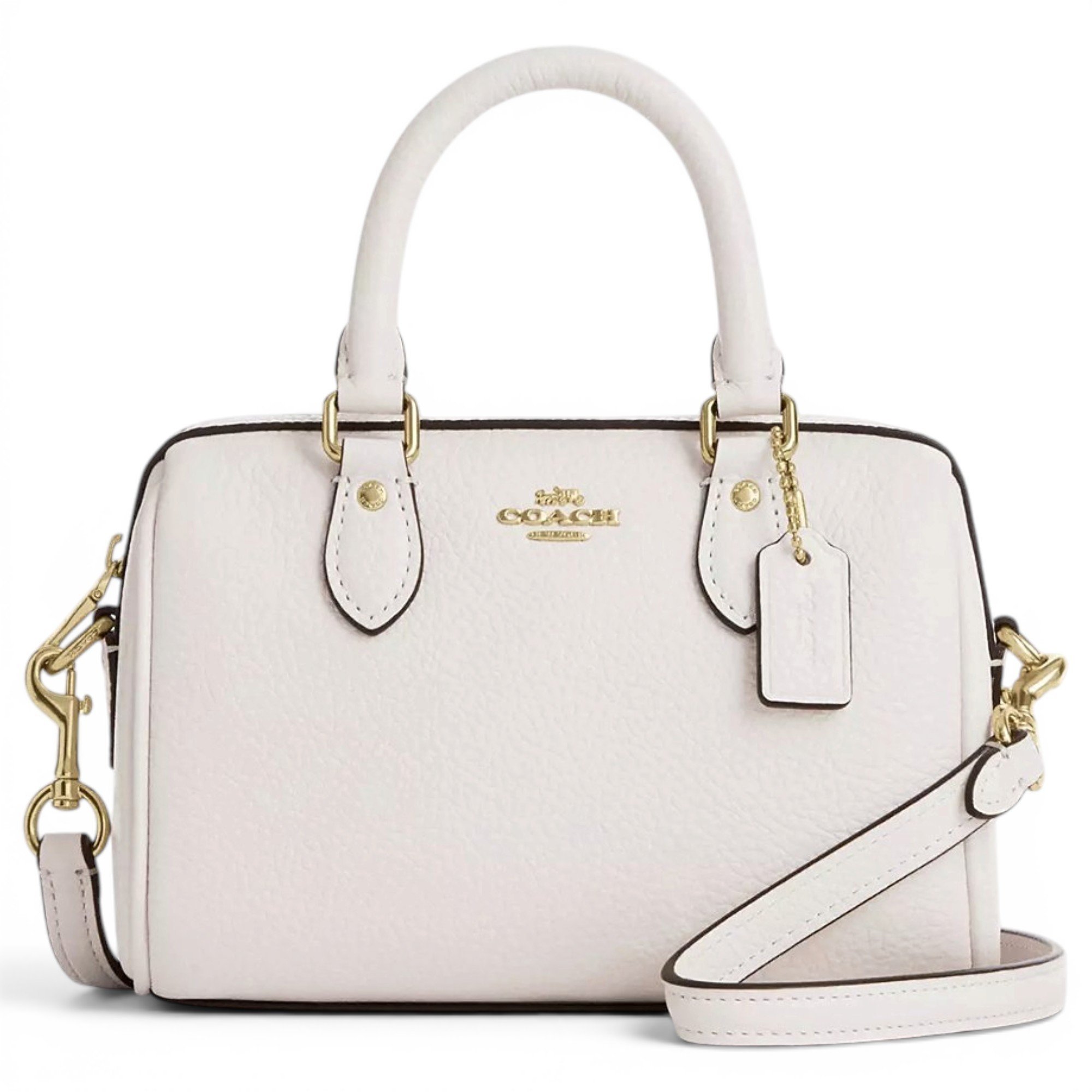 Leather crossbody bag