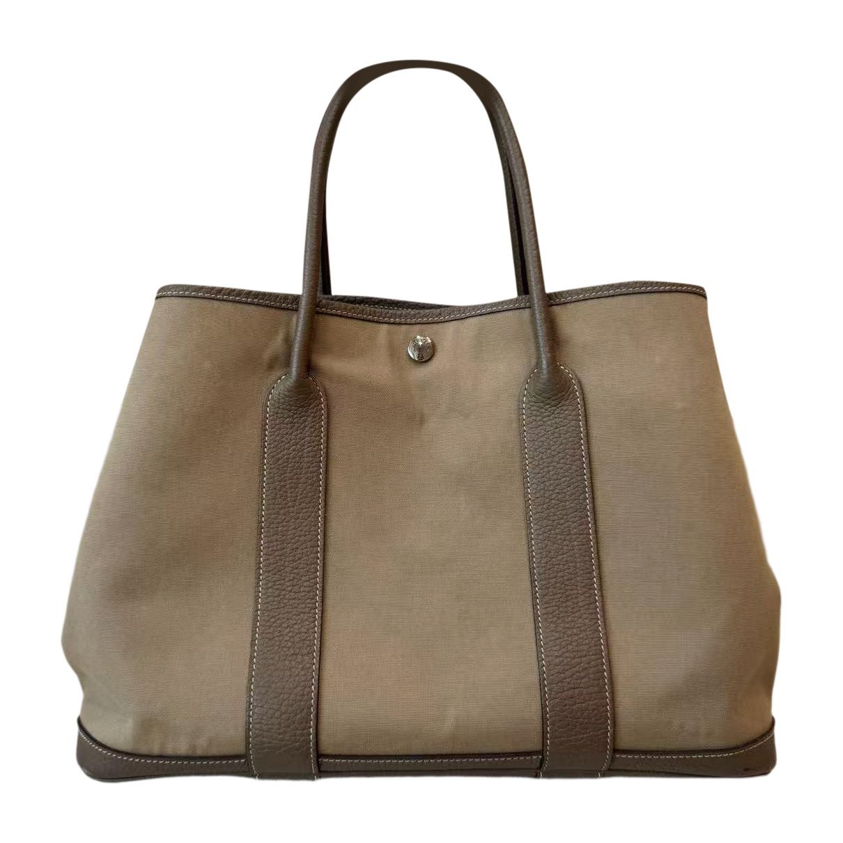 Garden Party leather handbag
