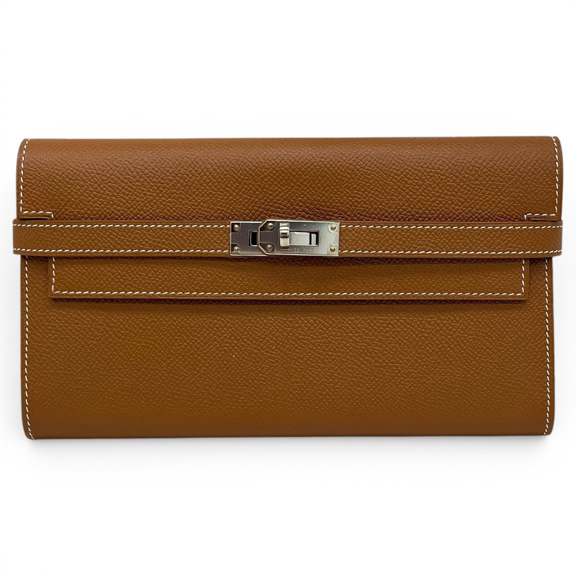 Kelly to go leather clutch bag