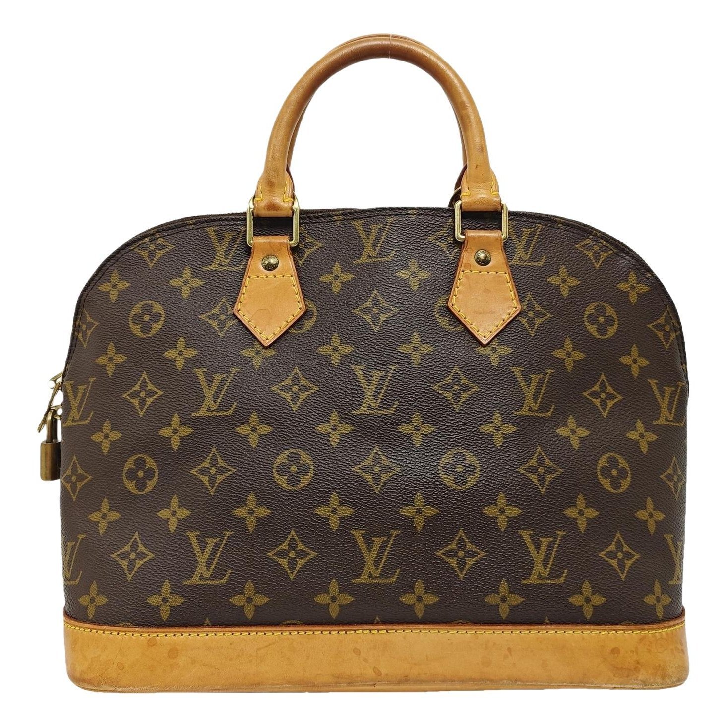 Alma leather handbag