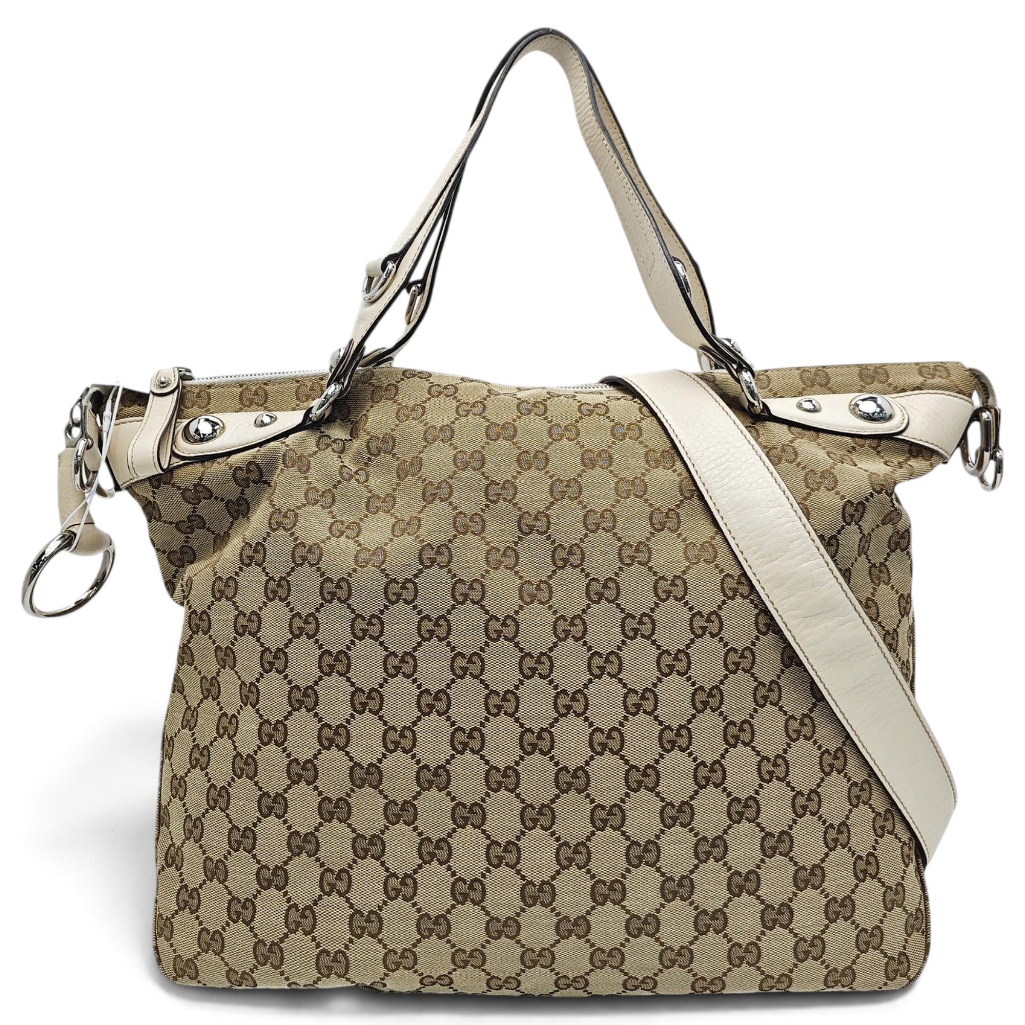 Jockey cloth handbag