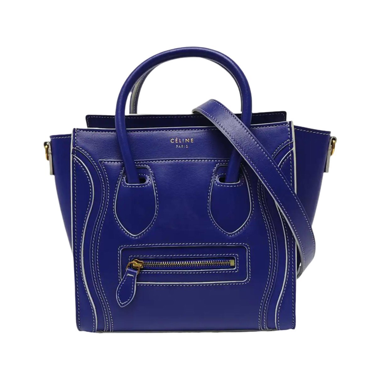 Luggage leather handbag