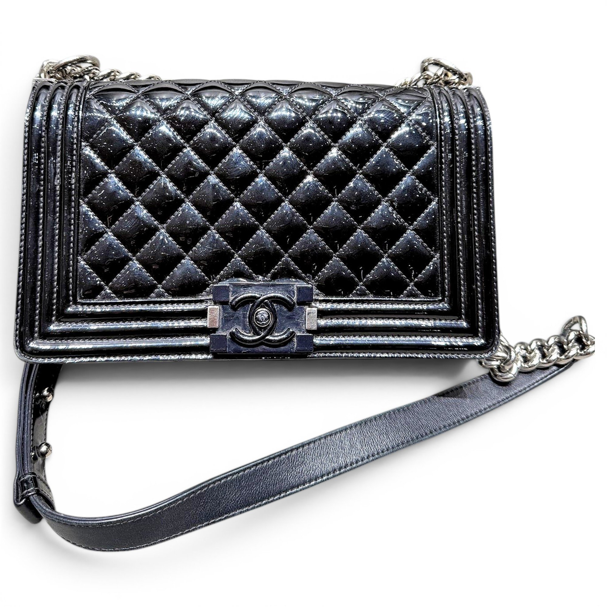 Boy leather handbag